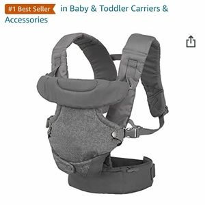 Infantino Flip Advanced 4-in-1 Carrier. Baby carrier convertible.
